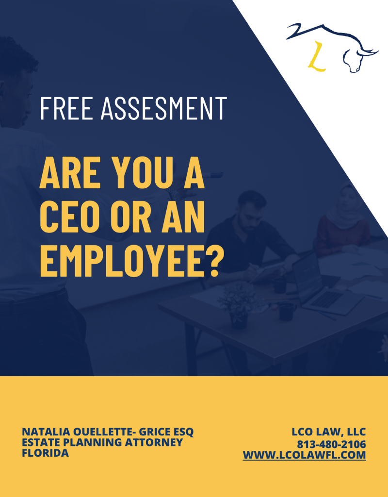 Are You a CEO or an Employee? Free Assessment